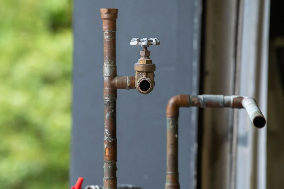 Pressure testing a gas installation in North Sydney