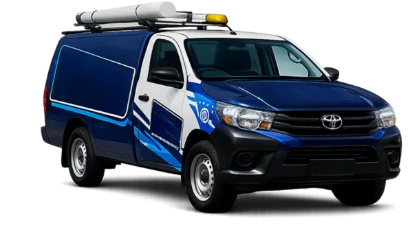 Service van on its way to a North Sydney job